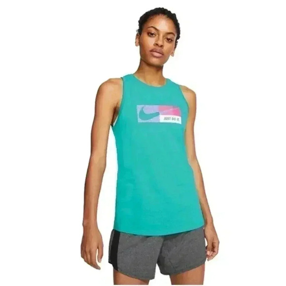 Nike Dri-Fit Icon Clash Logo Tank Retro Size L - Picture 6 of 6